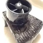 Completed Carbon Fiber Air Duct with Fan Installed